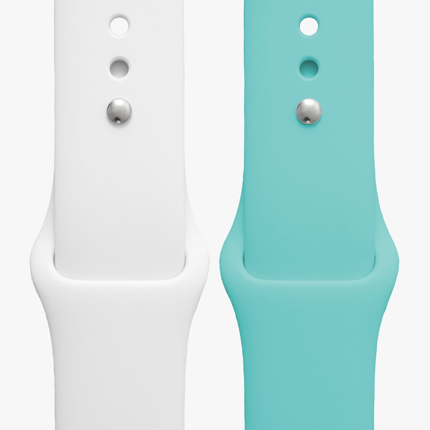 NEU! Bundle Sportarmband für Apple Watch - softmint & weiß