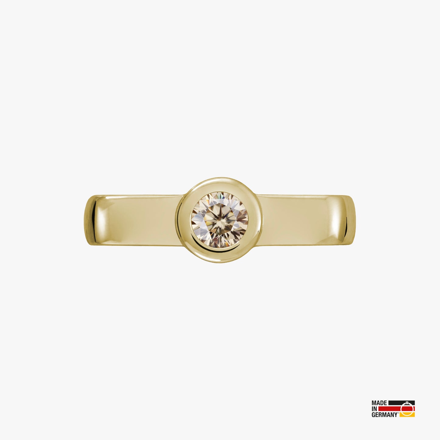 Loop Moviestar 2.0 - Sterlingsilber 24k Gold plattiert - Zirkonia