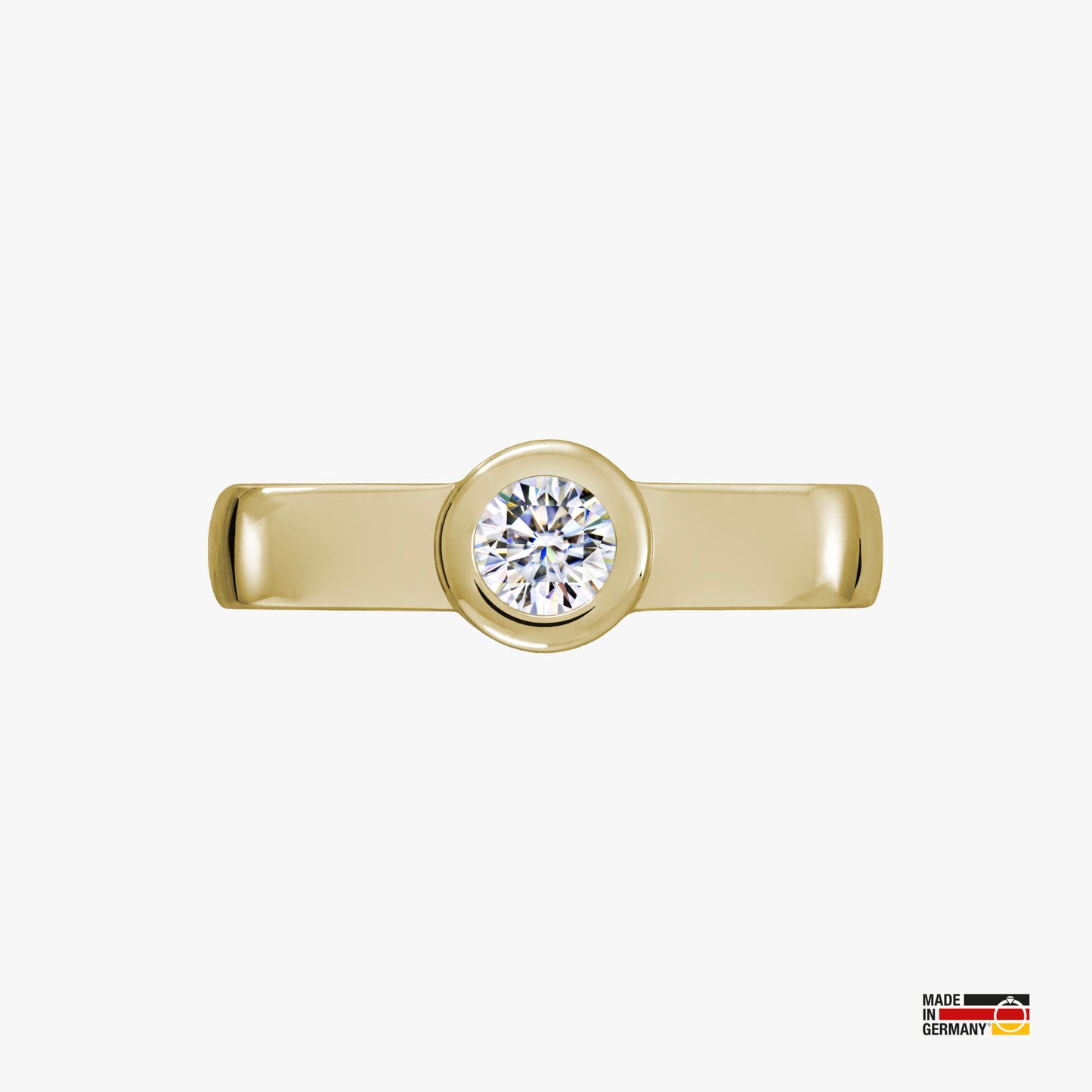 Loop Moviestar 2.0 - Sterlingsilber 24k Gold plattiert - Zirkonia