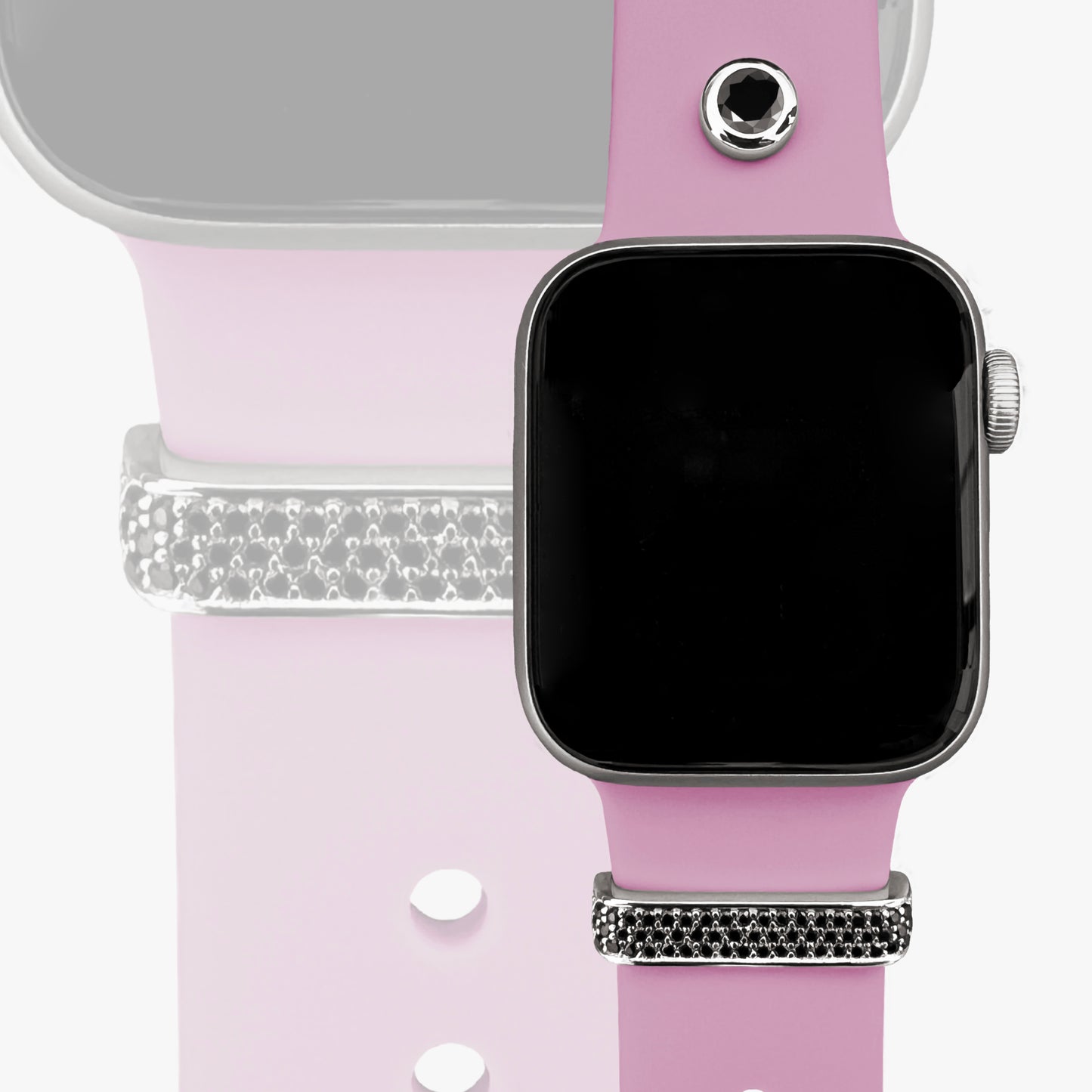 NEU! Set - Loop Stardust + Pin Moviestar & Armband für Apple Watch - Sterlingsilber - 2 Farben