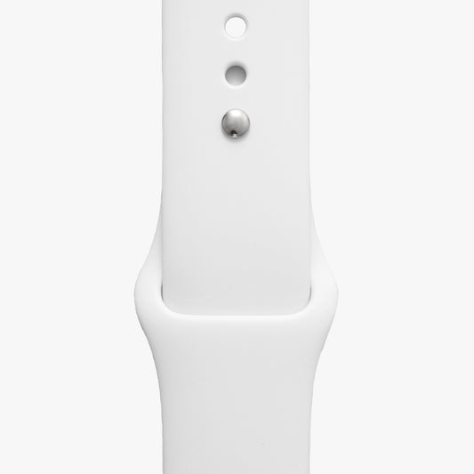 Sportarmband für Apple Watch in weiß - 2 Größen in Länge S/M + M/L