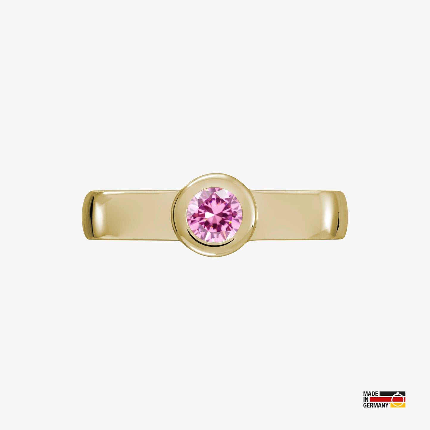Loop Moviestar 2.0 - Sterlingsilber 24k Gold plattiert - Zirkonia