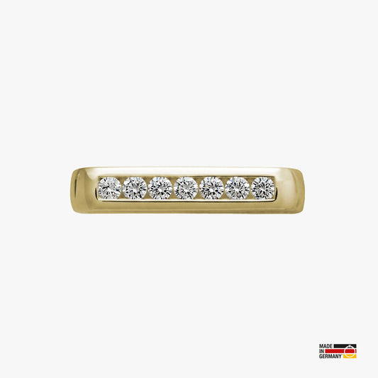 Loop Stargate 2.0 - Sterlingsilber 24k Gold plattiert - Zirkonia
