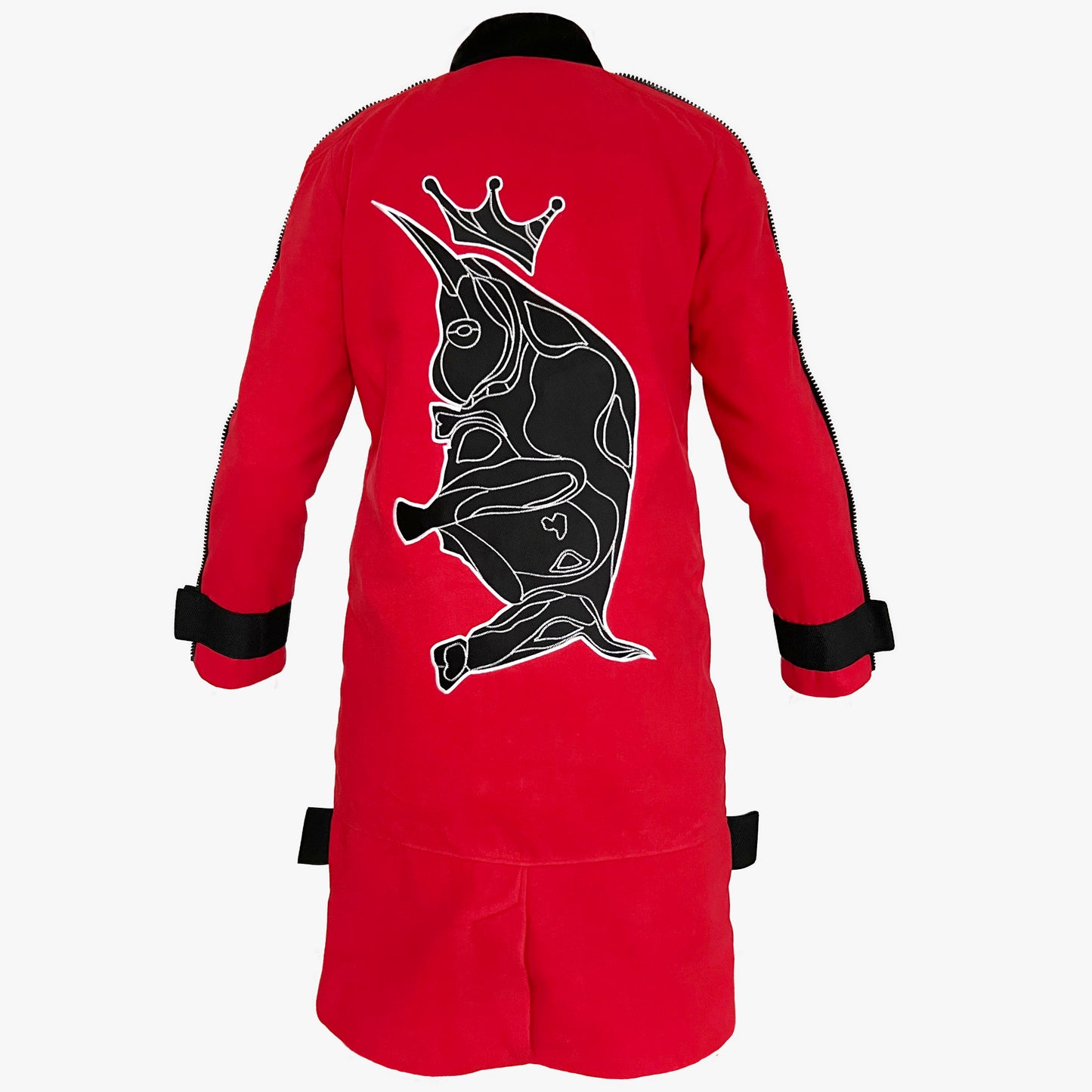 NEU! Mantel Taurino King rot