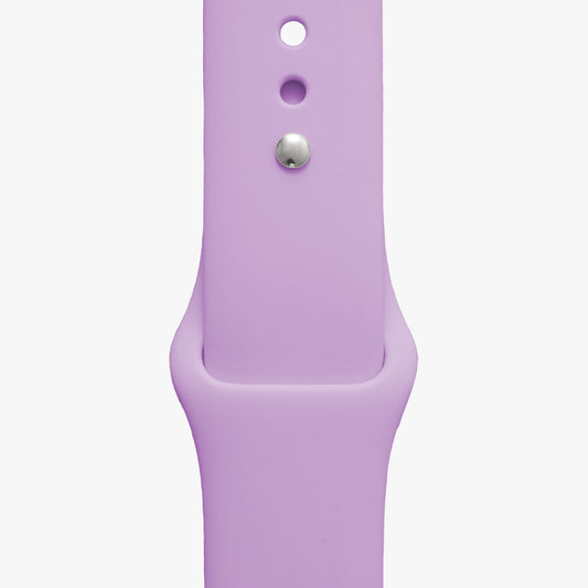 Sportarmband für Apple Watch in lavendel - 2 Größen in Länge S/M + M/L