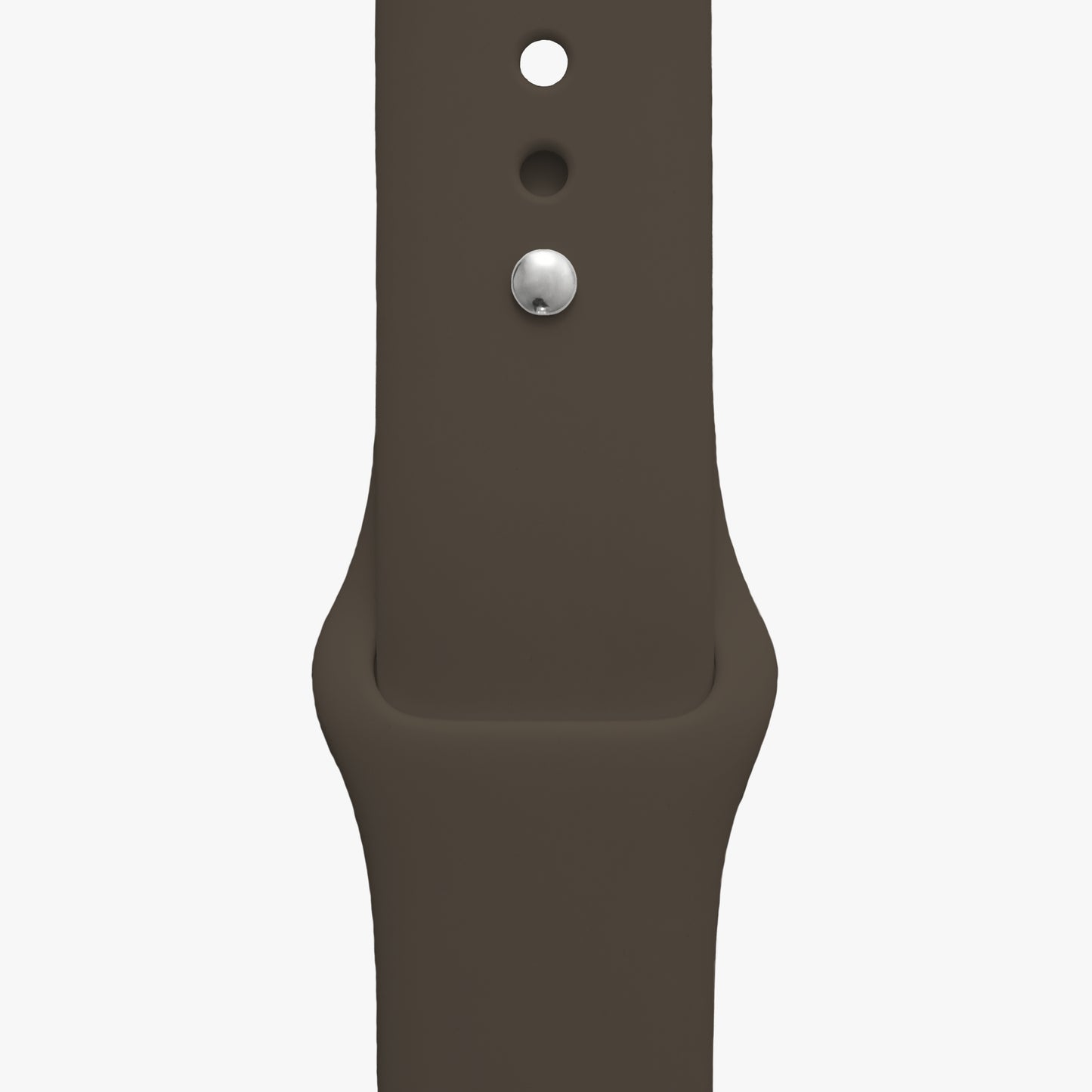 Sportarmband für Apple Watch in graubraun - 2 Größen in Länge S/M + M/L