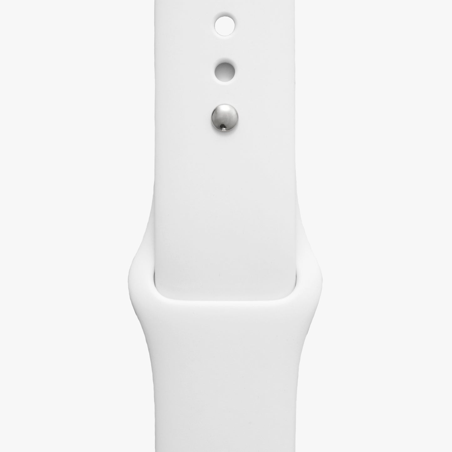  Sportarmband für Apple Watch in weiß - 2 Größen in Länge S/M + M/L 